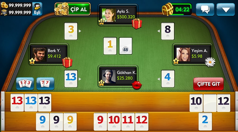 Çanak Okey Plus Game Screenshot