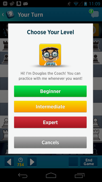 Chess with Friends Game Screenshot