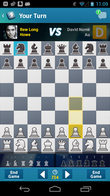 Chess with Friends Game Screenshot