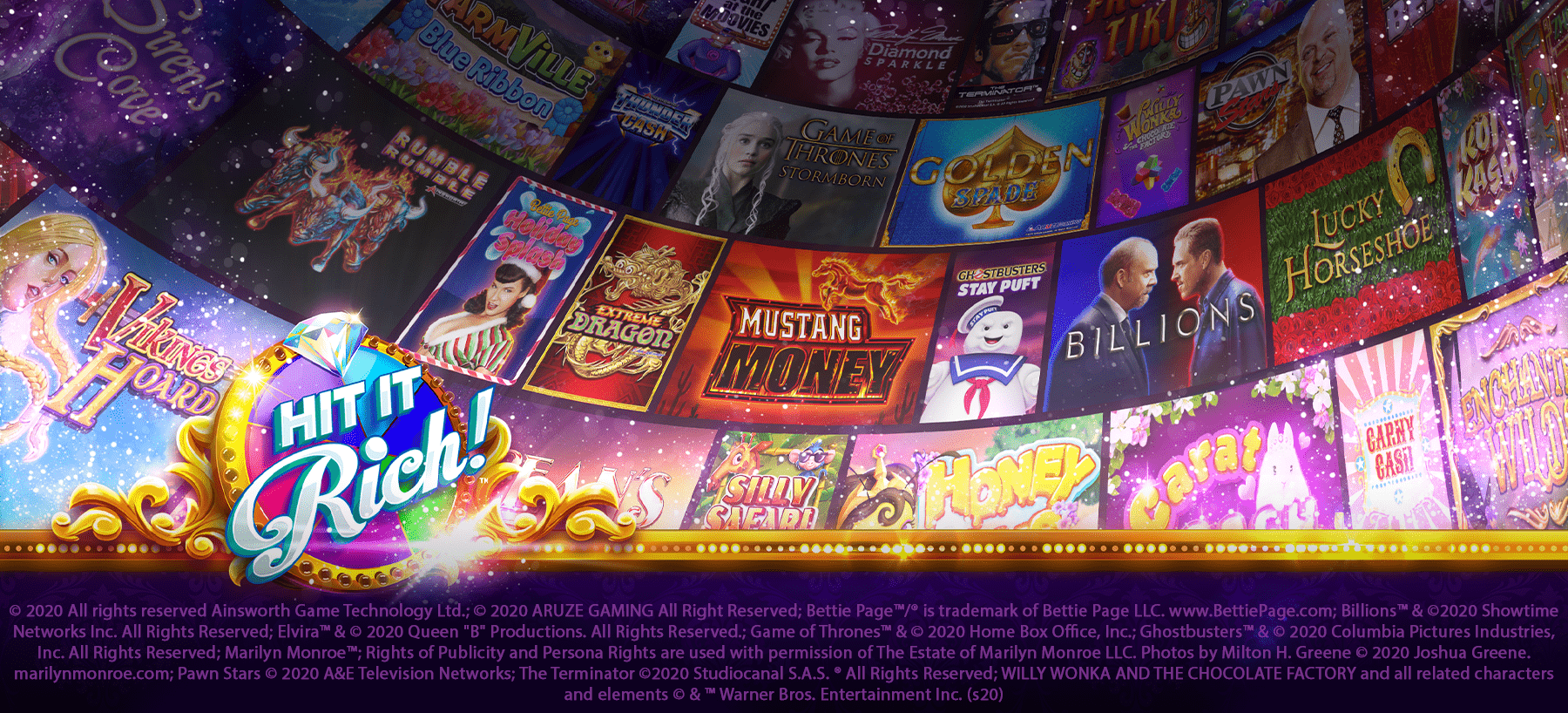 Rainbow riches free spins game