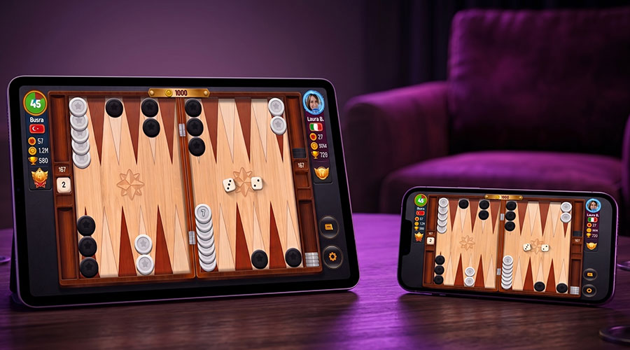 Backgammon Plus Game Screenshot
