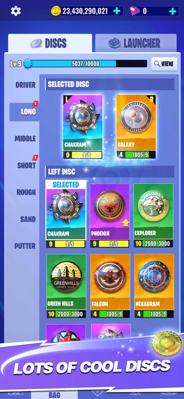 Disc Golf Rival Game Screenshot