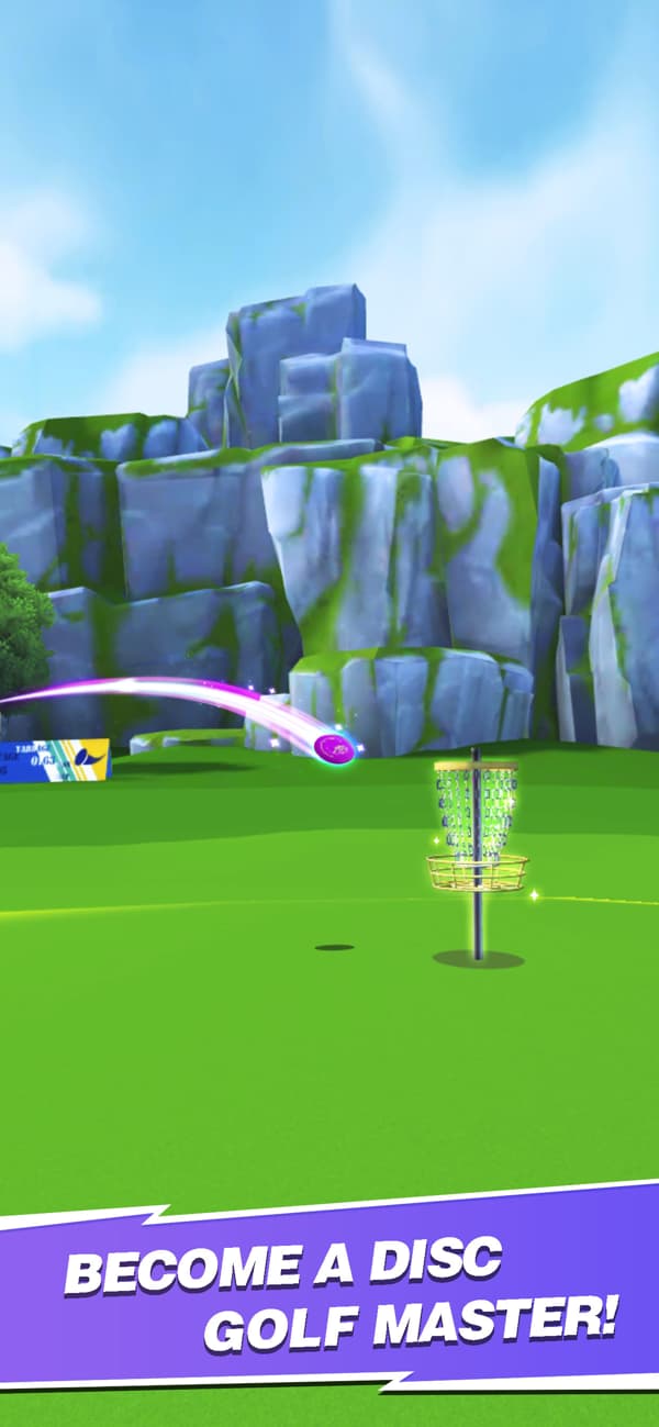 Disc Golf Rival Game Screenshot