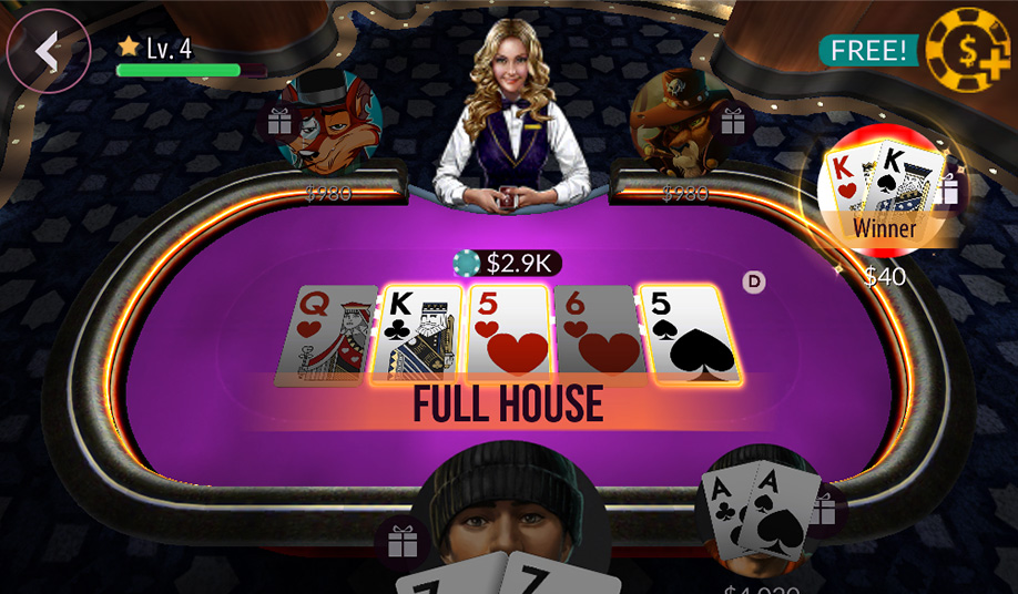 Zynga texas hold