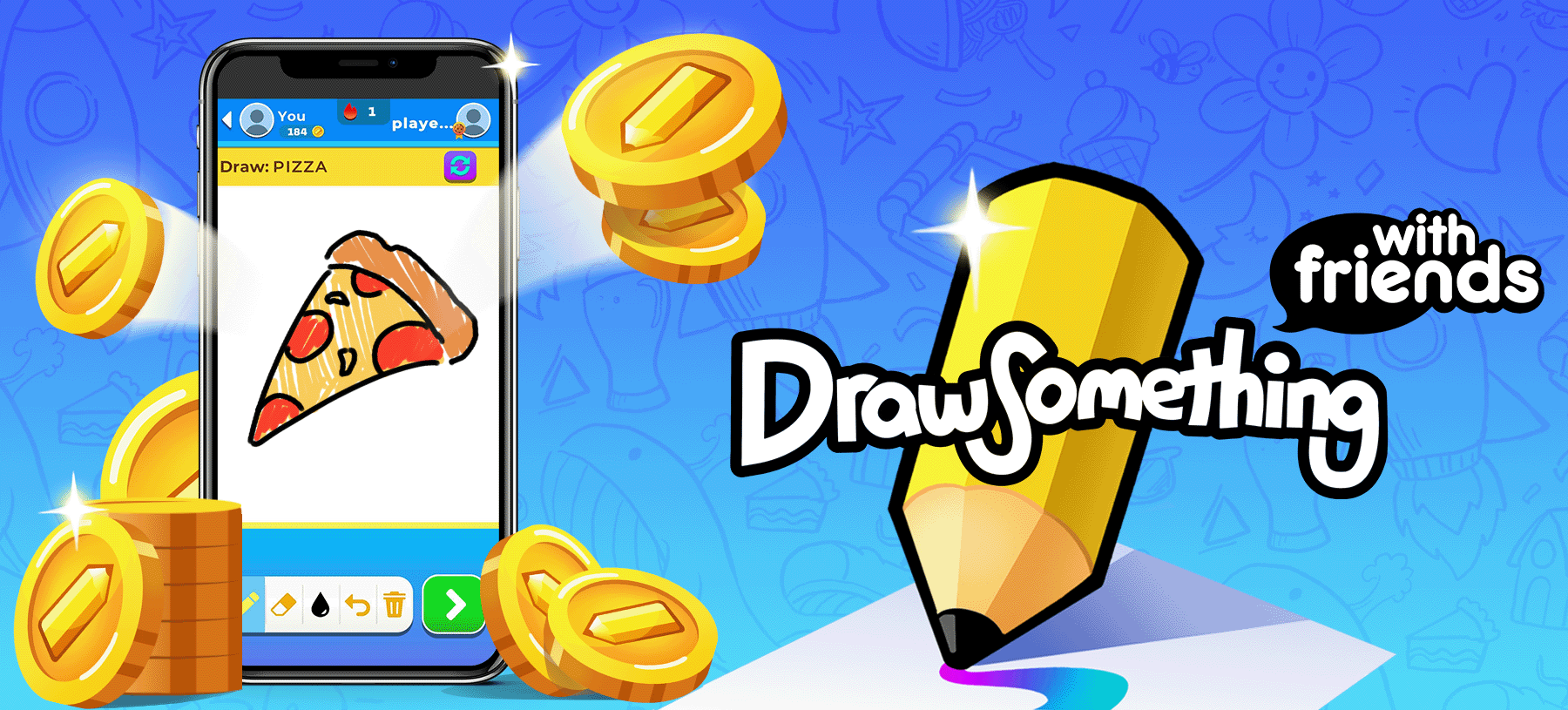 Draw Something With Friends Hero Image