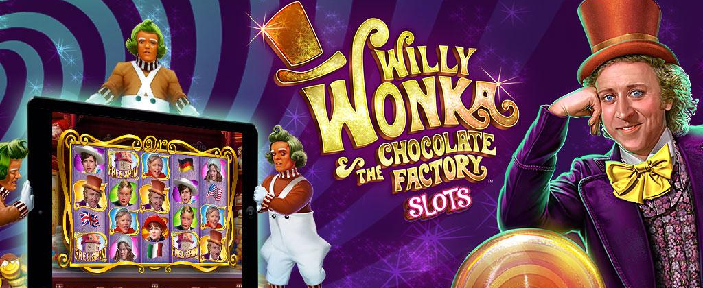 Willy Wonka Slots Hero Image